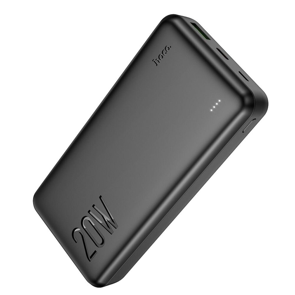 Väline aku Power Bank Hoco J87A Type-C PD 20W+Quick Charge 3.0 20000mAh must цена и информация | Akupangad | hansapost.ee