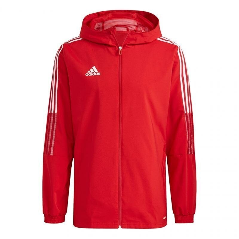 Meeste dressipluus Adidas Tiro 21 Windbreaker M, punane hind ja info | Spordiriided meestele | hansapost.ee