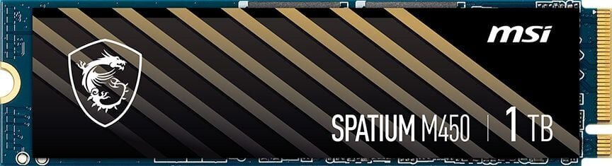 MSI Spatium M450 hind ja info | Sisemised kõvakettad | hansapost.ee