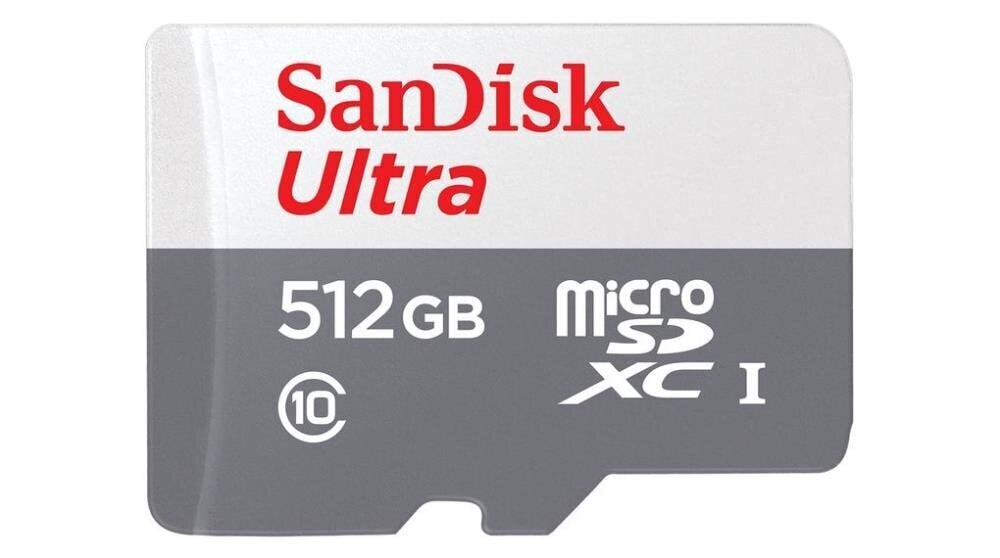 SanDisk Ultra microSD 512 GB MicroSDXC hind ja info | Mälukaardid mobiiltelefonidele | hansapost.ee