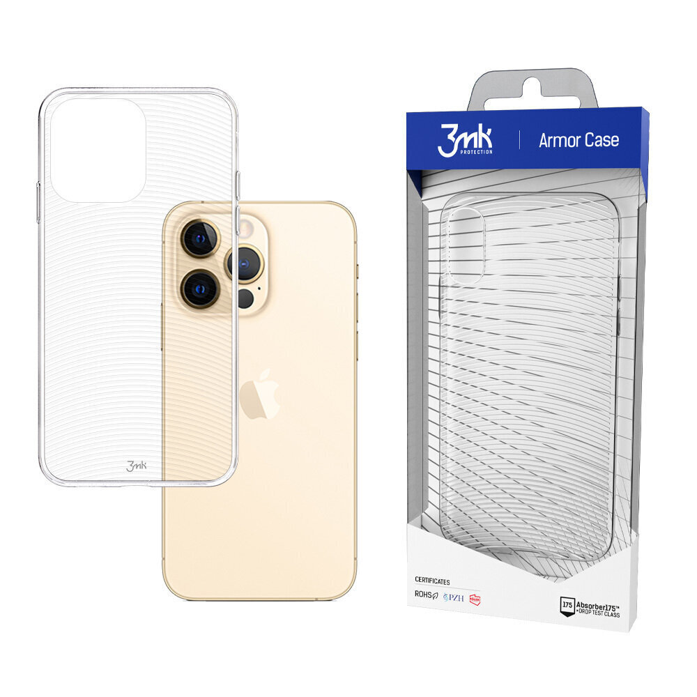 Telefoniümbris 3mk Armor Case for Samsung Galaxy A04s, läbipaistev цена и информация | Telefonide kaitsekaaned ja -ümbrised | hansapost.ee