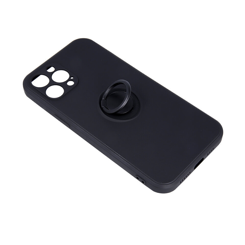 Telefoniümbris Finger Grip Case for iPhone 12 Pro 6,1, must цена и информация | Telefonide kaitsekaaned ja -ümbrised | hansapost.ee