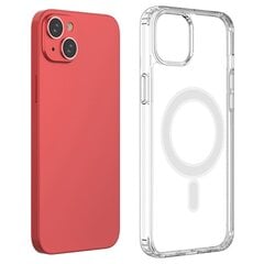 Telefoniümbris Clear Magnetic Case MagSafe case for iPhone 14 Plus magnetic, läbipaistev hind ja info | Telefonide kaitsekaaned ja -ümbrised | hansapost.ee
