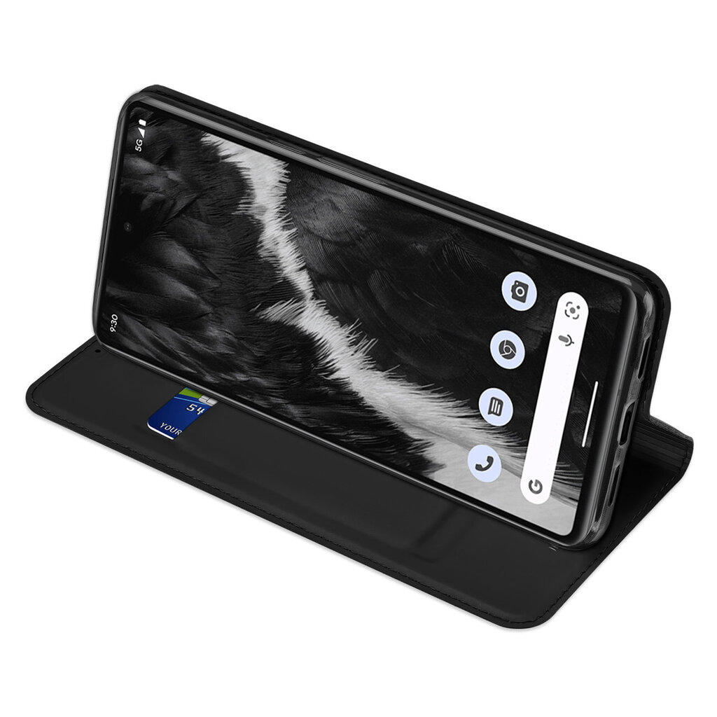 Telefoniümbris Dux Ducis Skin Pro Case Google Pixel 7 Wallet Holster Cover, must hind ja info | Telefonide kaitsekaaned ja -ümbrised | hansapost.ee