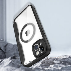 Telefoniümbris Dux Ducis Skin X Pro Case iPhone 14 Plus Magnetic MagSafe Flip Case, must hind ja info | Telefonide kaitsekaaned ja -ümbrised | hansapost.ee