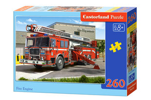 Pusle Castorland Fire Engine 260 tk hind ja info | Pusled lastele ja täiskasvanutele | hansapost.ee