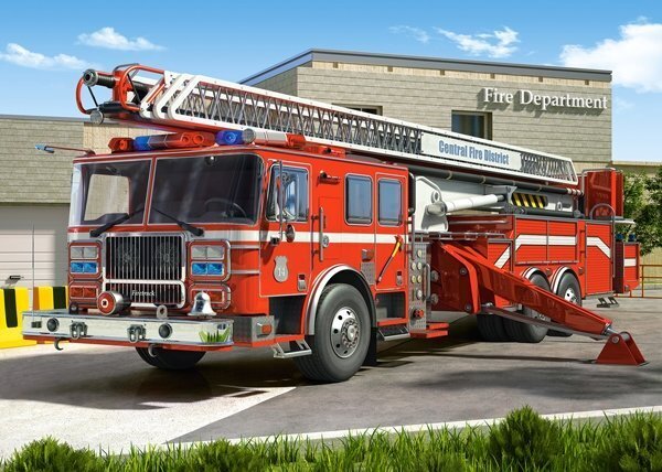 Pusle Castorland Fire Engine 260 tk цена и информация | Pusled lastele ja täiskasvanutele | hansapost.ee