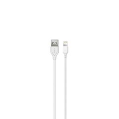 Кабель XO USB - Lightning 1,0 м 2,1A white NB103 цена и информация | Borofone 43757-uniw | hansapost.ee