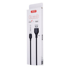 Кабель XO USB - Lightning 1,0 м 2,1A white NB103 цена и информация | Borofone 43757-uniw | hansapost.ee