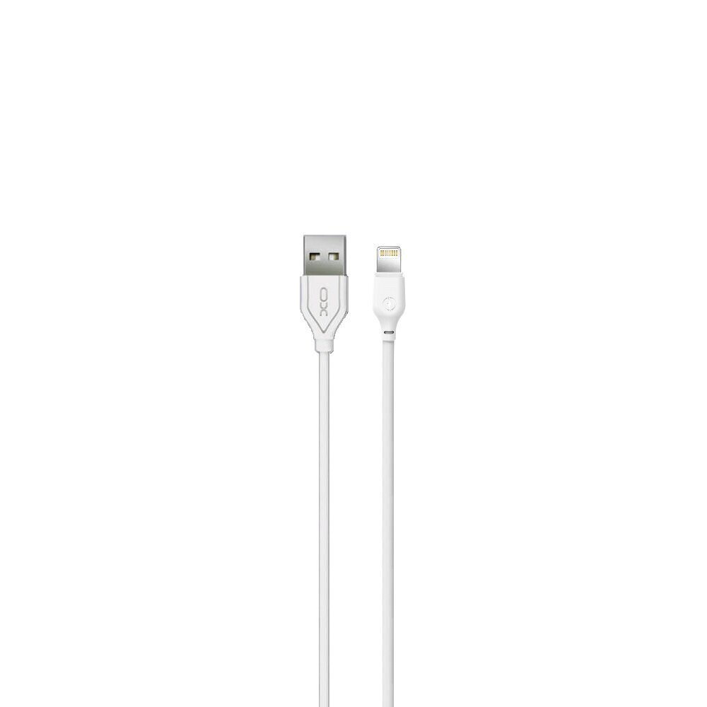 XO cable NB103 USB - Lightning 2,0 m 2,1A white цена и информация | Mobiiltelefonide kaablid | hansapost.ee