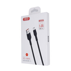 XO NB55 USB - microUSB 1,0 м 5А цена и информация | Кабели для телефонов | hansapost.ee