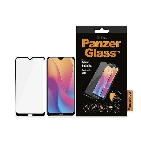 PanzerGlass E2E Regular Xiaomi Redmi Note 8A Case Friendly цена и информация | Ekraani kaitseklaasid ja kaitsekiled | hansapost.ee