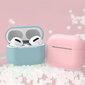 Case for AirPods Pro silicone soft cover for headphones pink (case C) (Pink) цена и информация | Kõrvaklappide tarvikud | hansapost.ee
