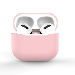 Case for AirPods 2 / AirPods 1 silicone soft cover for headphones pink (case C) (Pink) hind ja info | Kõrvaklappide tarvikud | hansapost.ee