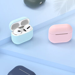 Case for AirPods 2 / AirPods 1 Silicone Soft Earphone Cover Pink (Case C) цена и информация | Аксессуары для наушников | hansapost.ee