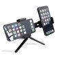Dual adjustable smartphone holder with tripod black (E-type live dual camera) hind ja info | Telefonihoidjad | hansapost.ee