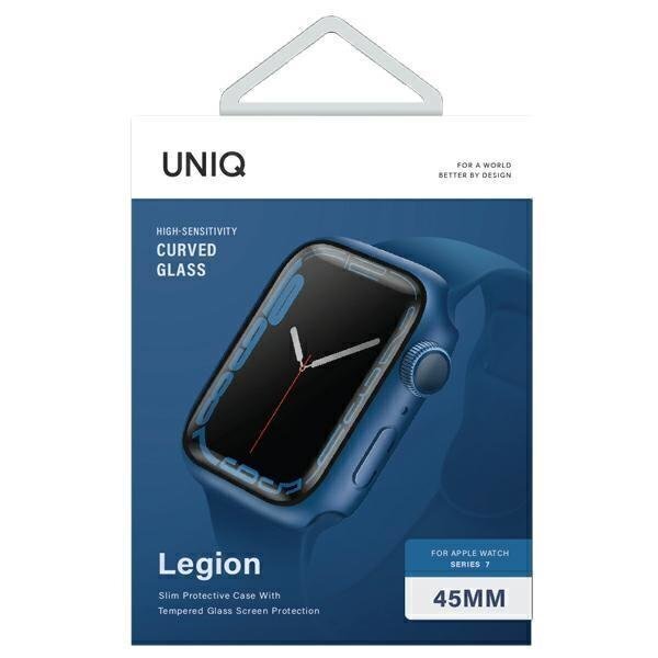 Uniq case Legion Apple Watch Series 7 45mm blue / blue цена и информация | Nutikellade aksessuaarid ja tarvikud | hansapost.ee