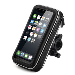 Wozinsky phone holder for bike, motorcycle, scooters black (WBHBK7) цена и информация | Держатели для телефонов | hansapost.ee