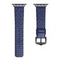 Dux Ducis Strap Leather Watch 7 Band 7/6/5/4/3/2 / SE (41/40 / 38mm) Wristband Bracelet Genuine Leather Bracelet Blue (Enland Version) (Blue) hind ja info | Nutikellade aksessuaarid ja tarvikud | hansapost.ee