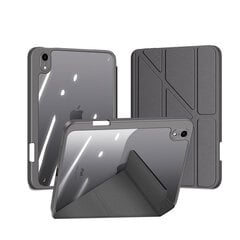 Dux Ducis Magi case for iPad mini 2021 smart cover with stand and storage for Apple Pencil gray (Grey) цена и информация | Чехлы для планшетов и электронных книг | hansapost.ee