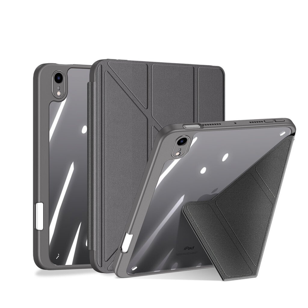 Dux Ducis Magi case for iPad mini 2021 smart cover with stand and storage for Apple Pencil gray (Grey) hind ja info | Tahvelarvuti ümbrised ja kaaned | hansapost.ee