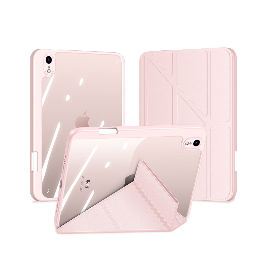 Dux Ducis Magi case for iPad mini 2021 smart cover with stand and storage for Apple Pencil pink (Pink) цена и информация | Tahvelarvuti ümbrised ja kaaned | hansapost.ee