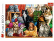 Pusle Trefl Cats Meeting 1000 tk. цена и информация | Pusled lastele ja täiskasvanutele | hansapost.ee