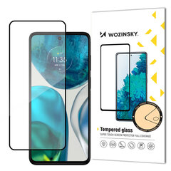 Wozinsky Super Durable Full Glue Tempered Glass Full Screen With Frame Case Friendly Motorola Moto G52 Black hind ja info | Ekraani kaitseklaasid ja kaitsekiled | hansapost.ee