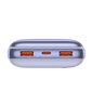 Baseus Baseus Pro 20000mAh 22.5W Powerbank Violet with USB Type A - USB Type C 3A 0.3m cable (PPBD040305) (Fioletowy) цена и информация | Akupangad | hansapost.ee