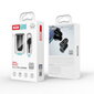 XO car charger TZ12 QC 3.0 18W 1x USB black + Lightning cable цена и информация | Laadijad mobiiltelefonidele | hansapost.ee