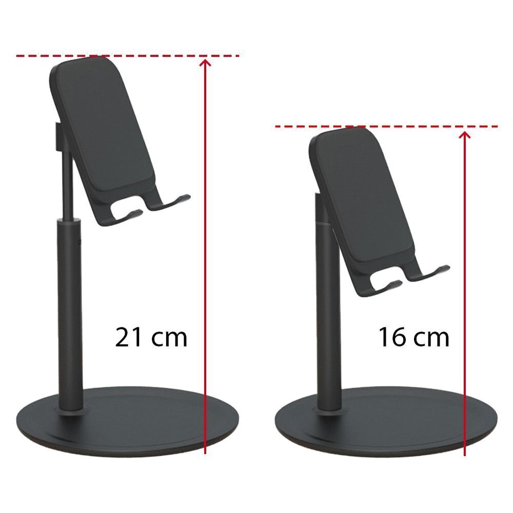 Telescopic Desktop Bracket phone tablet holder black (K3S) hind ja info | Telefonihoidjad | hansapost.ee