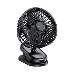 Joyroom CheerSummer desk fan portable black (JR-CY363-black) (Black) hind ja info | Ventilaatorid | hansapost.ee