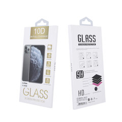 Tempered glass 10D for iPhone 7 Plus / 8 Plus black frame цена и информация | Защитные пленки для телефонов | hansapost.ee