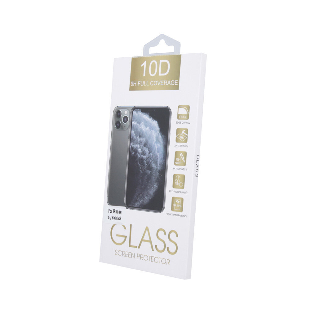 Tempered Glass 10D for Samsung Galaxy S22 black frame цена и информация | Ekraani kaitseklaasid ja kaitsekiled | hansapost.ee