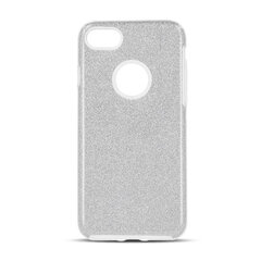 Glitter 3in1 case for Motorola Moto E20 4G silver hind ja info | Telefonide kaitsekaaned ja -ümbrised | hansapost.ee