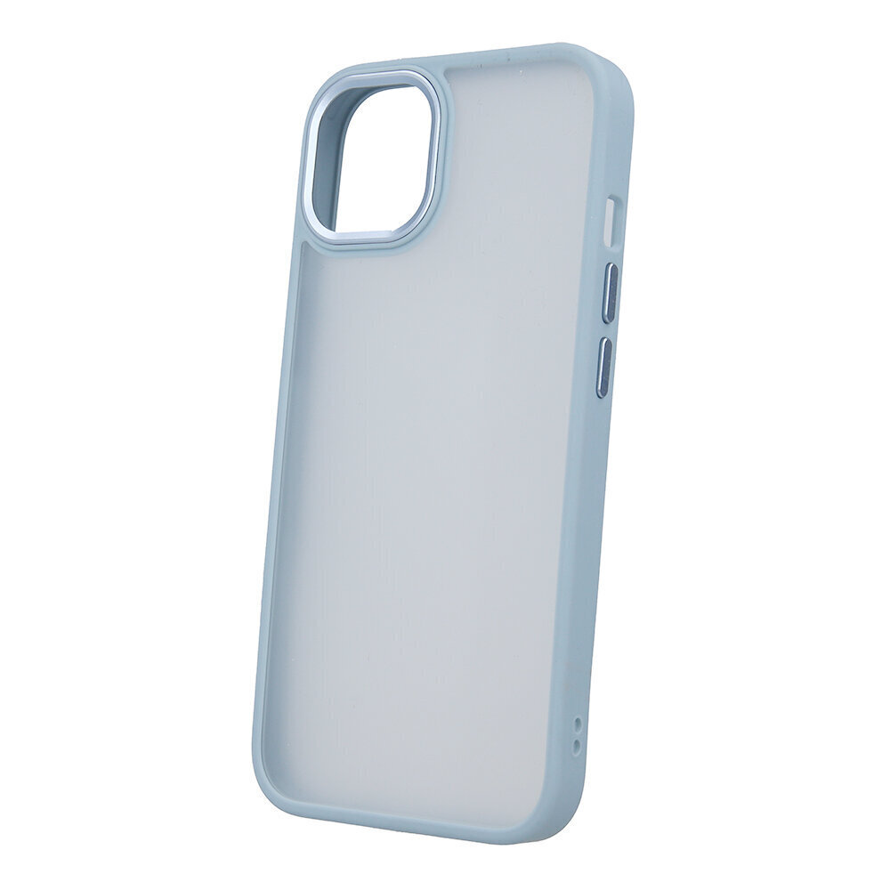 Satin Matt case for iPhone X / XS blue цена и информация | Telefonide kaitsekaaned ja -ümbrised | hansapost.ee