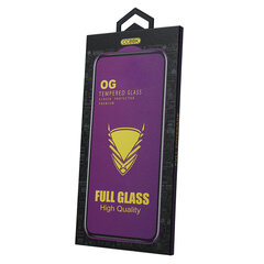 Tempered Glass OG Premium for iPhone XS Max / 11 Pro Max black frame price and information | Screen protectors and protective films | hansapost.ee