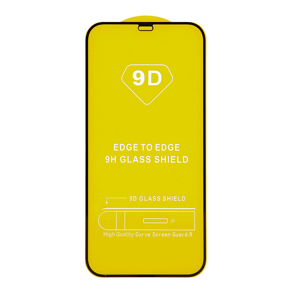 Tempered Glass 9D iPhone XS Max / 11 Pro Max black frame hind ja info | Ekraani kaitseklaasid ja kaitsekiled | hansapost.ee