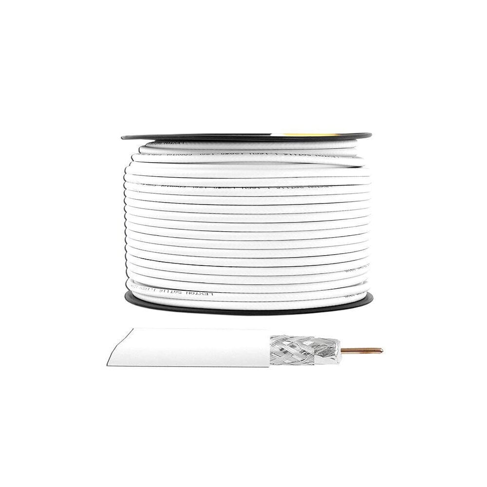 Coaxial cable 1.16Cu 4.8PFE 128x0,12AL 100m roll цена и информация | Juhtmed ja kaablid | hansapost.ee