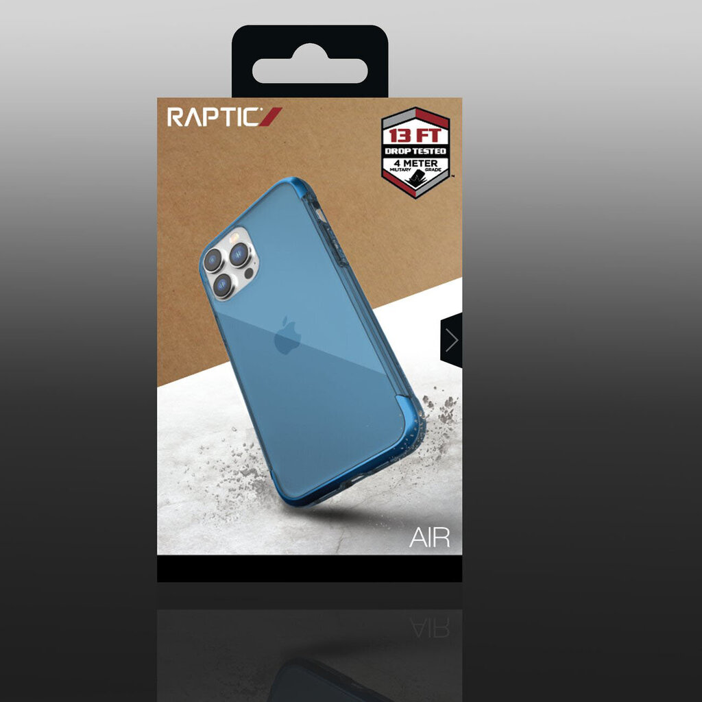 Raptic X-Doria Air Case for iPhone 14 Pro Max armored cover blue (Blue) цена и информация | Telefonide kaitsekaaned ja -ümbrised | hansapost.ee