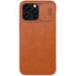 Nillkin Qin Pro Leather Case iPhone 14 Pro Max 6.7 2022 Brown (Brown) цена и информация | Telefonide kaitsekaaned ja -ümbrised | hansapost.ee