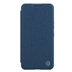 Nillkin Qin Cloth Pro Case Case For iPhone 14 Pro Max Camera Protector Holster Cover Flip Case Blue (Blue) hind ja info | Telefonide kaitsekaaned ja -ümbrised | hansapost.ee