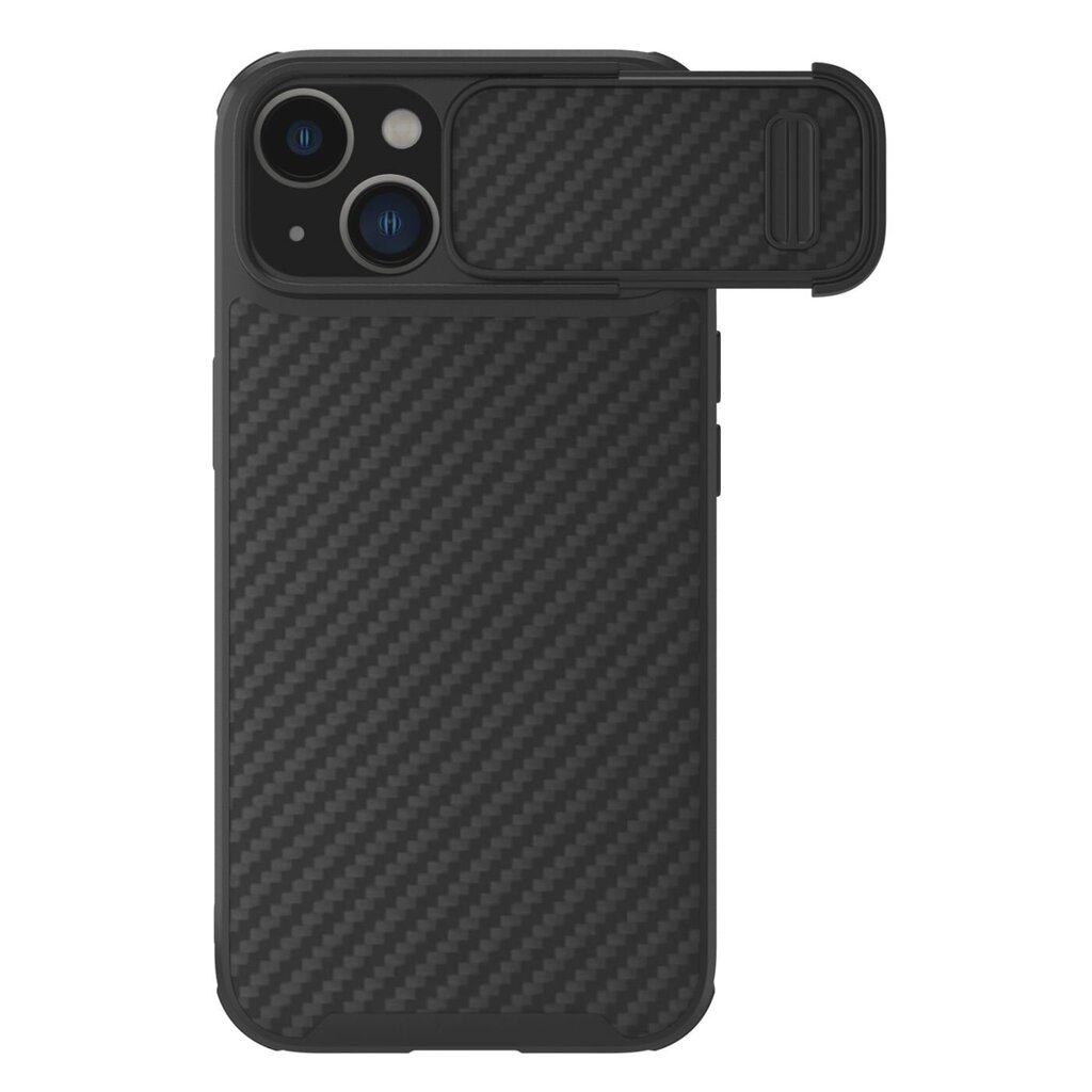 Nillkin Synthetic Fiber S iPhone 14 6.1 2022 Black цена и информация | Telefonide kaitsekaaned ja -ümbrised | hansapost.ee