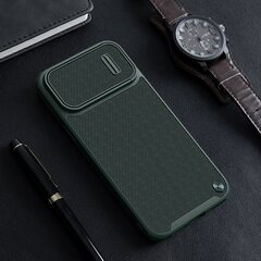 Nillkin Textured S Magnetic Case iPhone 14 MagSafe case with camera cover green (Green) hind ja info | Telefonide kaitsekaaned ja -ümbrised | hansapost.ee