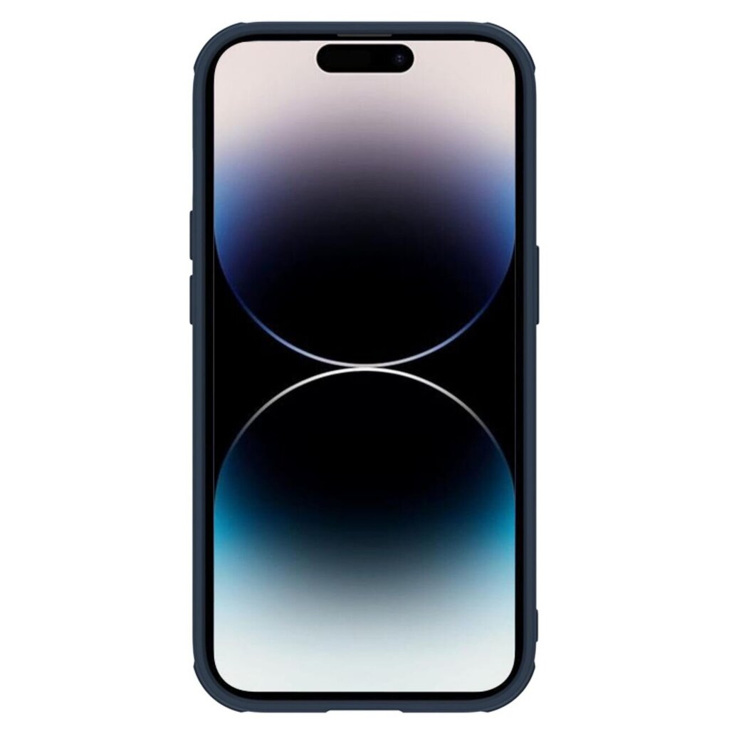 Nillkin Textured S Magnetic Case iPhone 14 Pro MagSafe case with camera cover blue (Blue) цена и информация | Telefonide kaitsekaaned ja -ümbrised | hansapost.ee