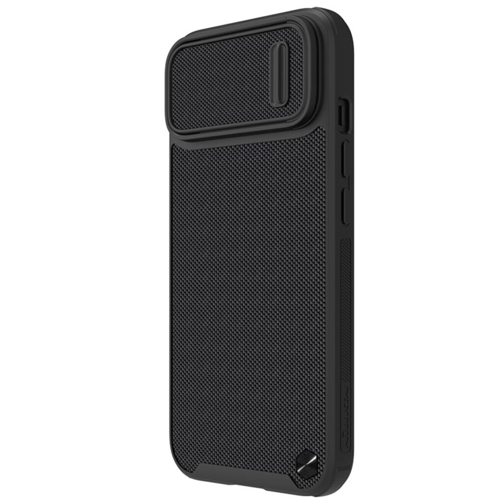 Nillkin Textured S Magnetic Case iPhone 14 Plus MagSafe case with camera cover black (Black) hind ja info | Telefonide kaitsekaaned ja -ümbrised | hansapost.ee