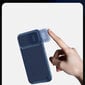 Nillkin Textured S Magnetic Case iPhone 14 Pro Max MagSafe case with camera cover blue (Blue) цена и информация | Telefonide kaitsekaaned ja -ümbrised | hansapost.ee