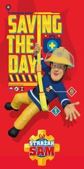 Детское полотенце Fireman Sam, 70x140cм цена и информация | Полотенца | hansapost.ee