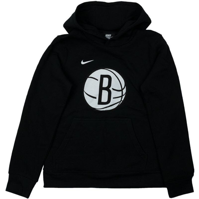 Nike poiste dressipluus NBA Brooklyn Nets Fleece Hoodie Jr цена и информация | Kampsunid, vestid ja jakid poistele | hansapost.ee