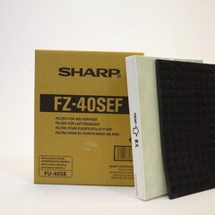 Фильтр увлажнителя-очистителя воздуха Sharp FZ-40SEF цена и информация | Аксессуары для вентиляционного оборудования | hansapost.ee